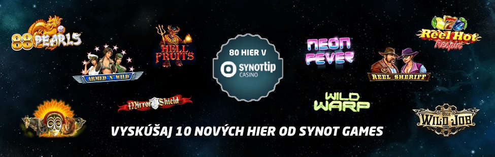 Novinky v Synot TIp kasine online autoamty|casino-online.sk