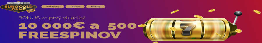 Eurogold casino free spiny vstupny bonus