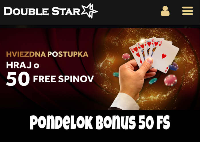Bonusy Double Star casino pondelok bonus