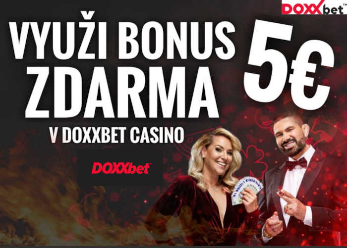 Doxxbet casino bonus spinmania 5 € zdarma