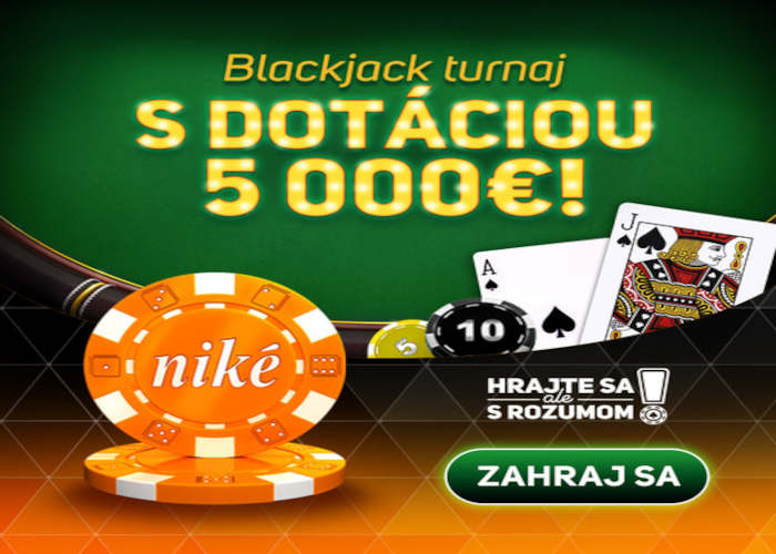 Nike kasino blackjack turnaj