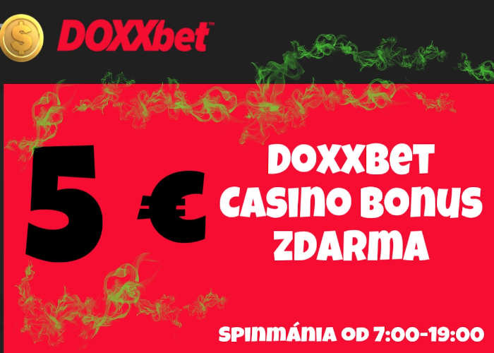 Doxxbet casino bonusy 5 €uro