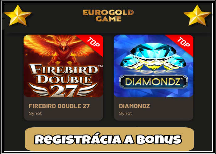 Eurogold registrácia bonus